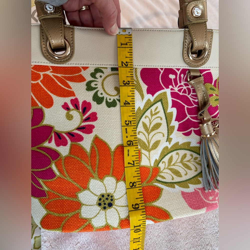 Spartina 449 Purse NWOT Perfect for Spring and Summer BOLD, BEAUTIFUL COLORS! - Picture 13 of 14